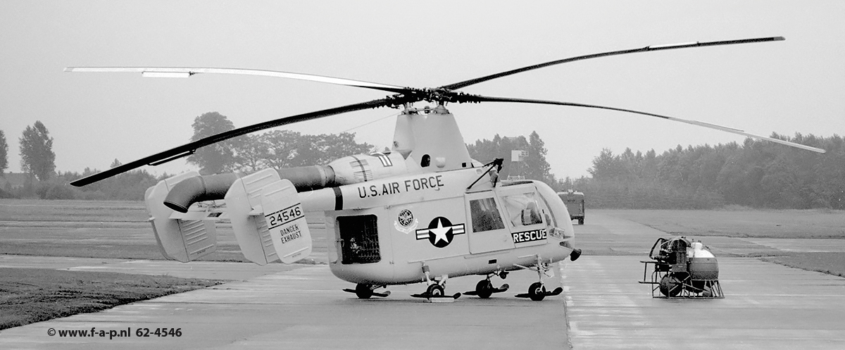 Kaman HH-43F Huskie  62-4546    USAF-Rescue  At Wieldenrath 1969