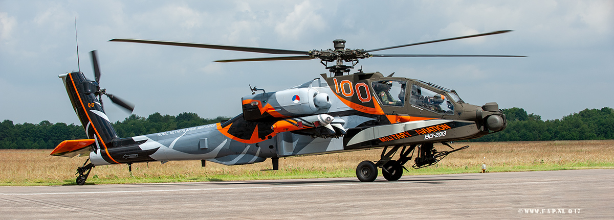 Boeing AH-64 Apache The Q-17  At Volkel  14-06-2013