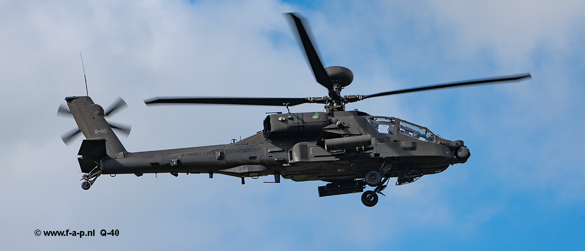 Boeing  AH-64E Apache The Q-40 Leeuwarden   17-09-2024