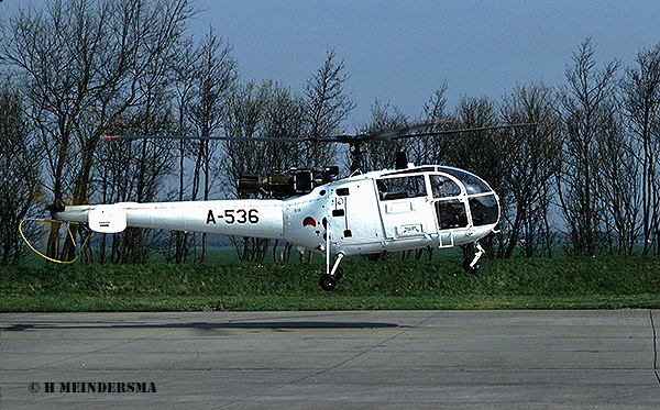 Aloutte 3  A-536    Leeuwarden  Apr-1992