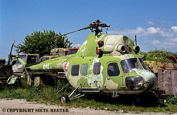 Mil Mi 2  423   Trencin    Czech-Slovak AF