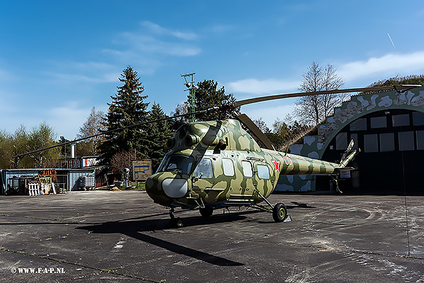 Mil Mi-2   the 01 at Alteslager Juterbog  15-04-2015