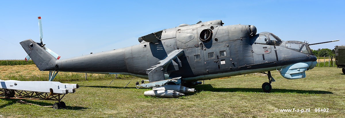 Mil Mi-24 D  Hind D    96+02  HEER  c/n-110157  EX NVA-396  Collection  Komo-Sky 51-es Bzis Dunavarsany  13-07-2024   