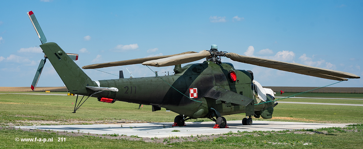 Mil Mi-24 D  Hind D    211   c/n-730211   49th PŚB, 1st BLWL   Poland - Army   Chełm - Depułtycze Krlewskie  11-07-2024