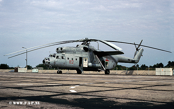 Mil Mi-6.   82          Damgarten  Aug-1992