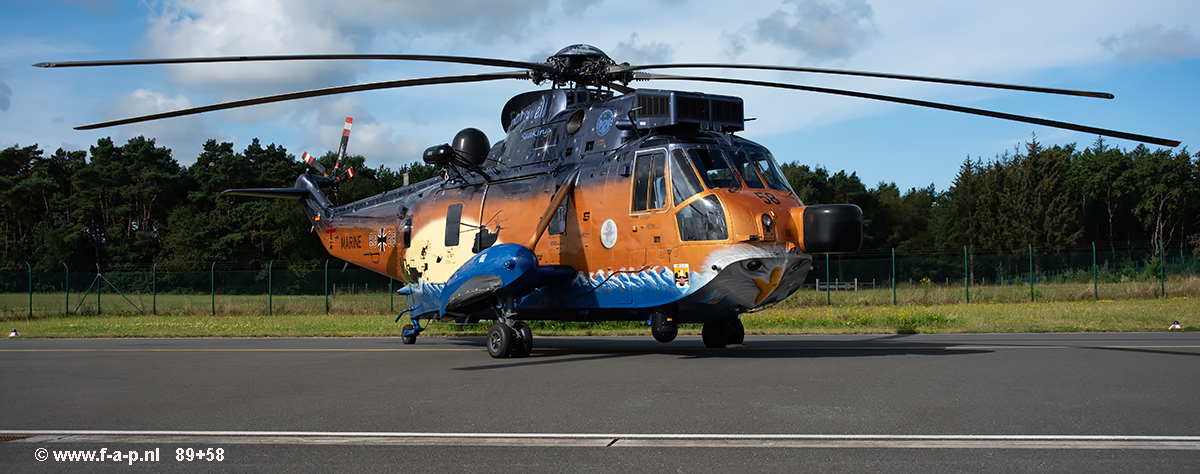 Westland Sea King Mk.41   89+58   c/n-WA759     "Goodbye King"  50 years Sea King" MFG-5   Nordholz  30-08-2024