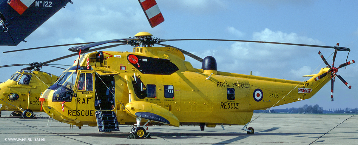 Westland Sea King HAR.3  ZA-105  c/n-WA886  202/203(R)sqn  Royal Air Force Rescue