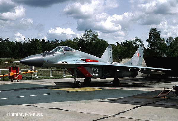 MiG 29-Fulcrum C  73 of 787-IAP  Finow 14-04-1993