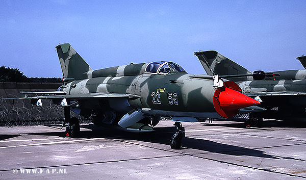 MiG 21 M 2259   ex   493  JG-2  NVA    Drewitz 29-07-1992