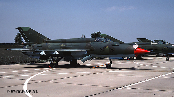 MiG 21 MF  2328   ex 897 NVA   Drewitz 29-07-1992