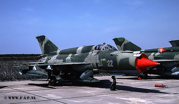 MiG-21-Bis-Sau    2422   ex  849   NVA    Drewitz  29-07-1992