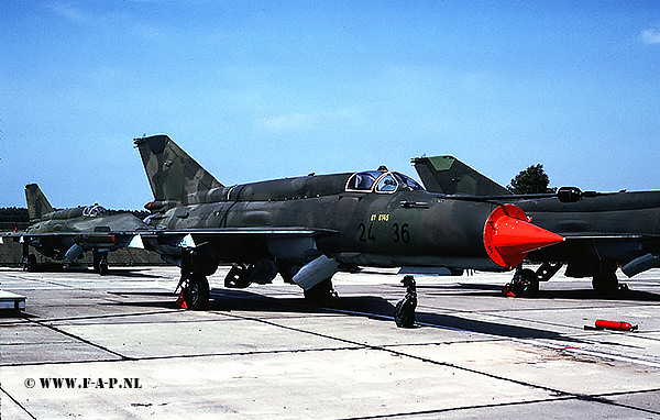 MiG-21-Bis-Sau    2436  ex 887 NVA   Drewitz  29-07-1992