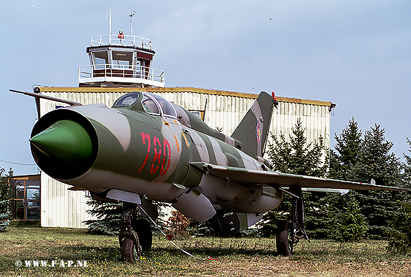 MiG 21 SPS   780   Grossenhain  18-08-2003