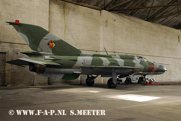 MiG 21 SPS   780   Grossenhain