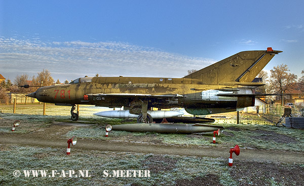 MiG 21 MF  781   JG-3    Neuenkirchen 23-12-2007
