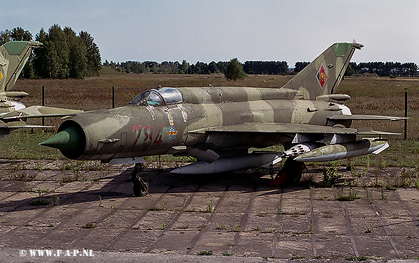 MiG 21 Bis    838   (2418)   Rothenburg   18-08-2003