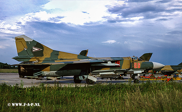 MiG-23MF    06    Papa  Jun 1991