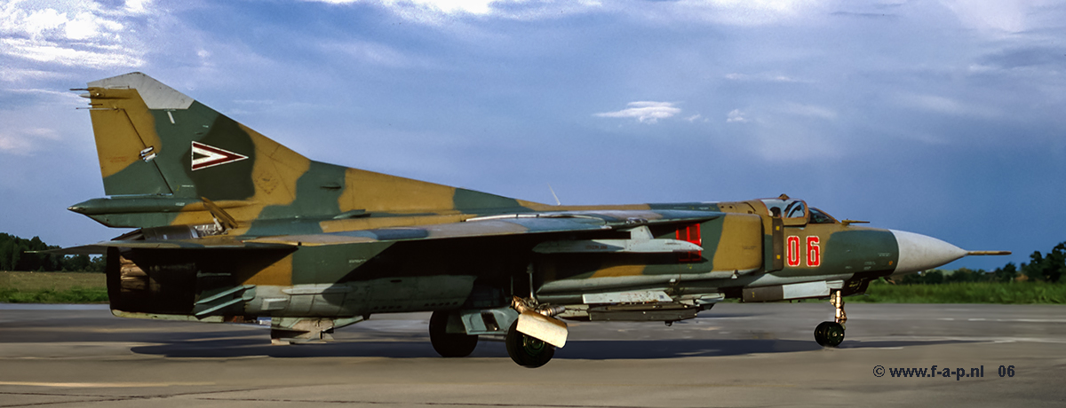 MiG-23MF    06    Papa  Jun 1991