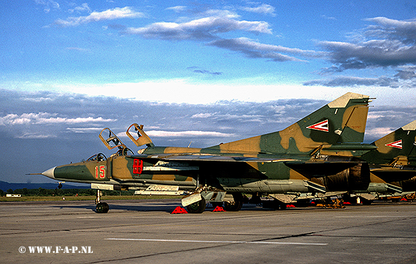 MiG-23UB    15    Papa    Jun 1991