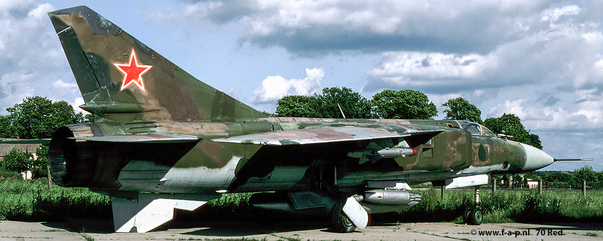  Mikoyan-Gurevich MiG-23ML Flogger   70  c/n-10703010146   Other Location - Beelitz