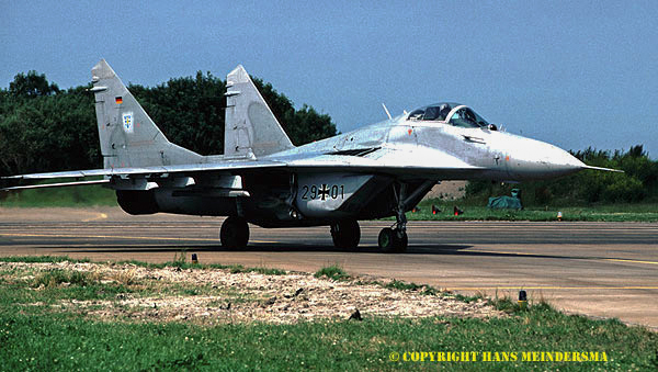 Mig 29 A   2901    JG-73   Leeuwarden