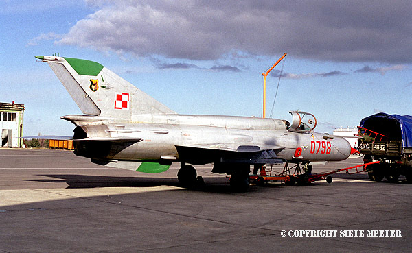 MiG 21Bis  0798 1-Pluk- Babie Doly 22-02-2000