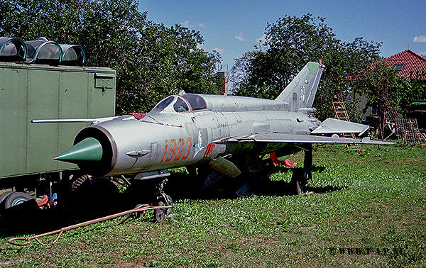 MiG 21M   1903   11-PLM  Wroclaw    Buk 22-08-2003