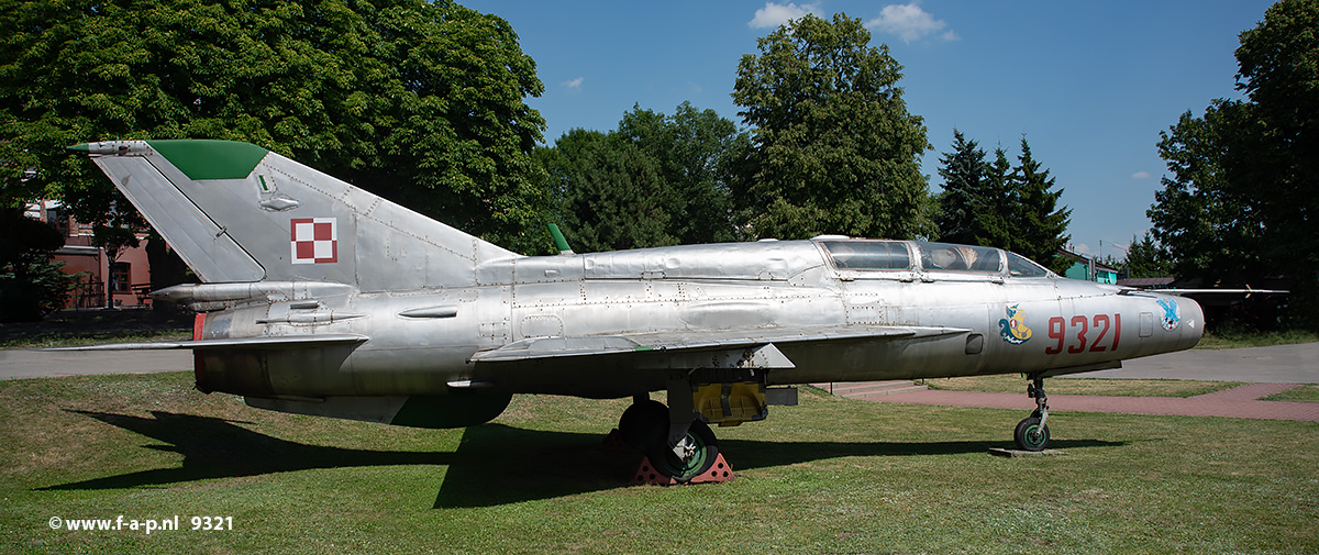 Mikoyan-Gurevich Mig 21UM   9321      c/n-516999321  PWSZ Chelm 10th Tactical Squadron  Poland  11-07-2024