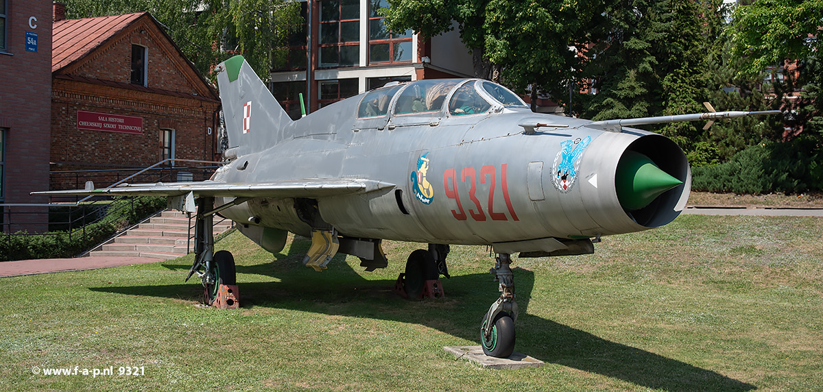 Mikoyan-Gurevich Mig 21UM    9321      c/n-516999321  PWSZ Chelm 10th Tactical Squadron  Poland  11-07-2024