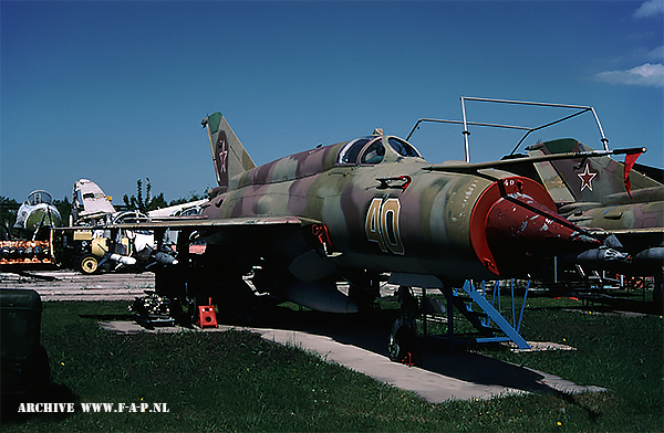 MiG 21-MT       Tactical number  40    Riga Latvia 