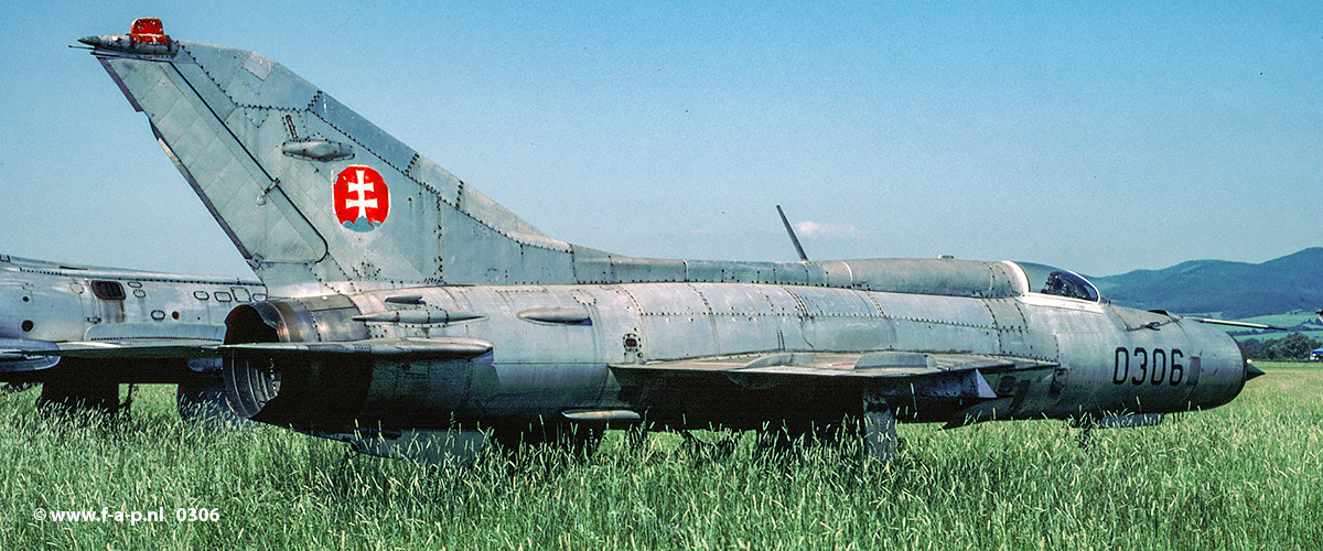 Aero S-106 (MiG-21F-13   0306     Czechoslovakia - Air Force  Trencin  30-05-2003