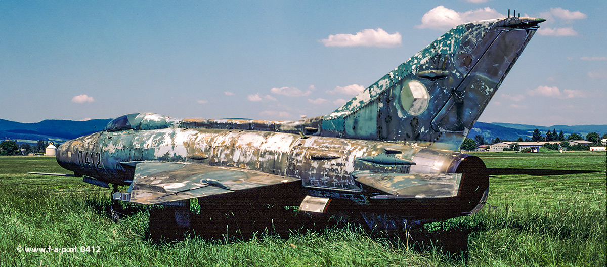 Aero S-106 (MiG-21F-13)  0412  c/n-660412     Czechoslovakia - Air Force   Trencin  30-05-2003