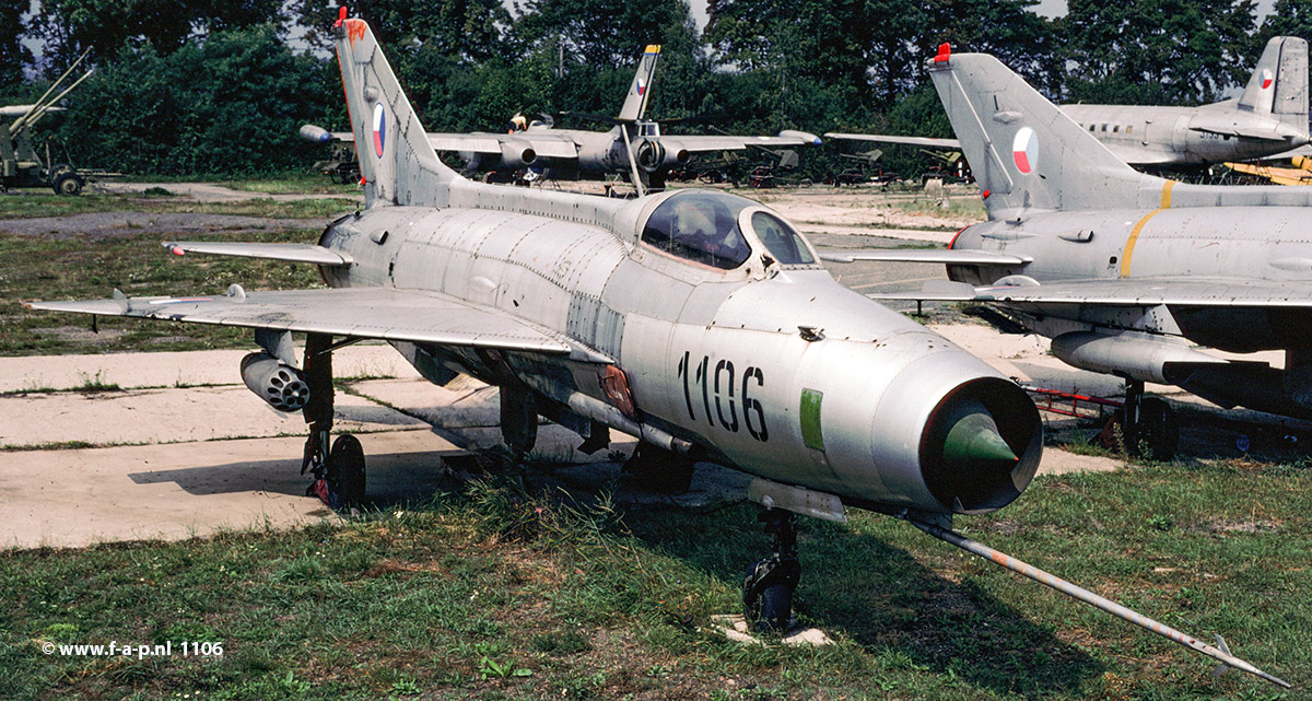 Aero S-106 (MiG-21F-13)   1106   c/n-261106    Czechoslovakia - Air Force   Muzeum Leteck a Pozemn Techniky Vykov