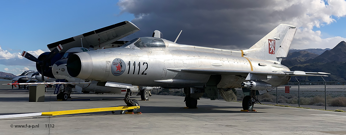 Aero S-106 (MiG-21F-13)   1112   c/n-261112     Czechoslovakia - Air Force   Palm Springs Air Museum California, United States 10-02-2019