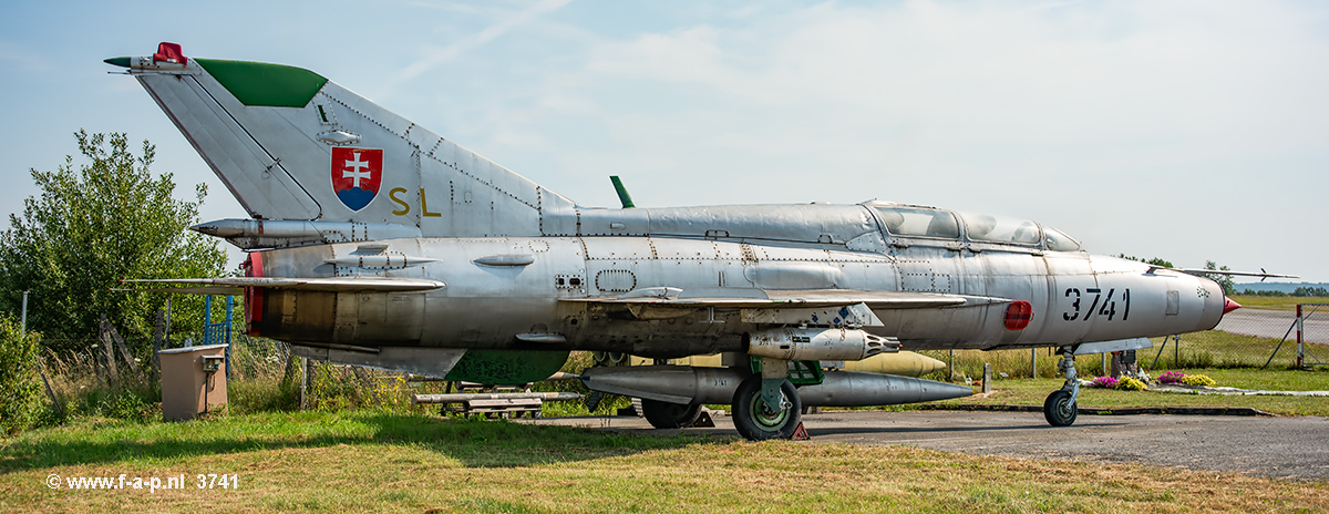 Mikoyan Gurevich MiG-21 UM    3741   c/n-516937041  Svidnik (LZSK)  Slovakia  12-07-2024