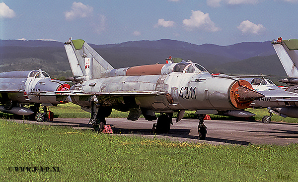 MiG 21 MF  4311    Sliac    31-05-2003