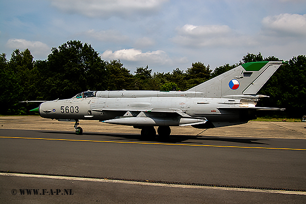 MiG 21 MFN     5603        Kleine Brogel    08-06-2005