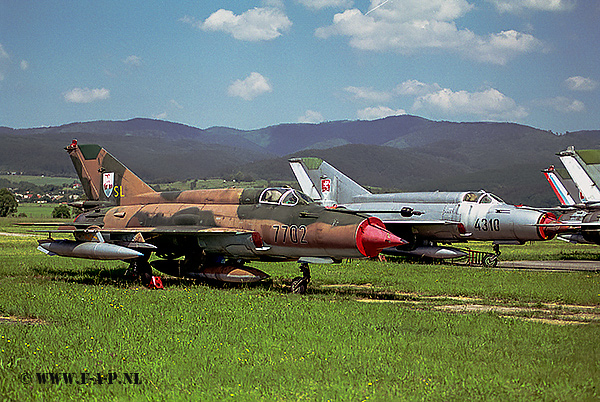 MiG 21 MF  7702    Sliac    31-05-2003