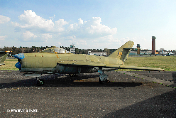 MiG-17-PF   091/615 Ex DDR  out of service at Bautzen 20-09-1991 Gatow   2010