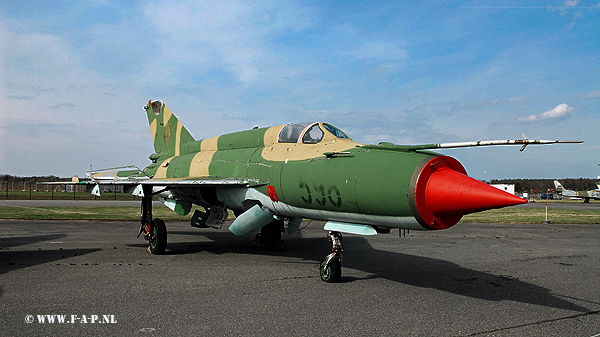 MiG 21-M   EX DDR  JG-9     596   Gatow  2010
