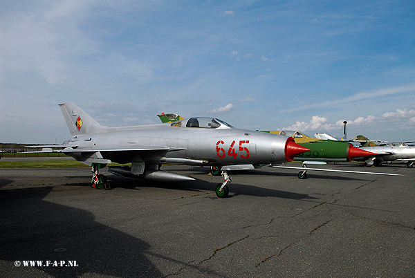 MiG 21-F-13   645  Ex DDR JAG-15     Berlin Gatow  03-04-2011