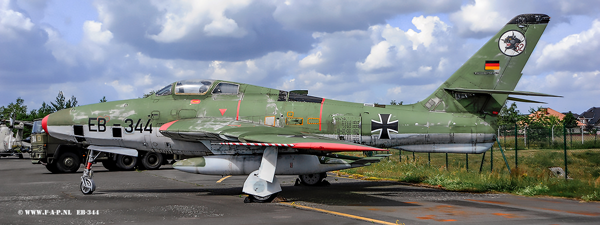 RF-84F  Thunderflash  EB-344  Gatow 03-07-2016