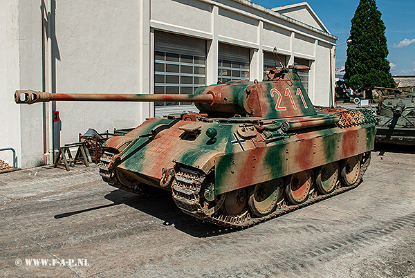 Sdkfz-171  Panzer 5  Phanter   211  Museum Des Blindes Suamur  28-06-2009