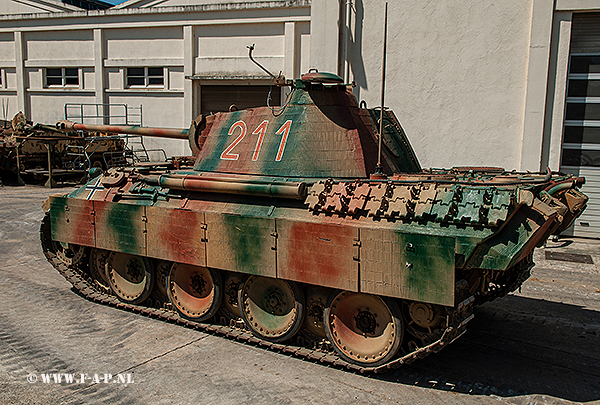 Sdkfz-171  Panzer 5  Phanter   211  Museum Des Blindes Suamur  28-06-2009