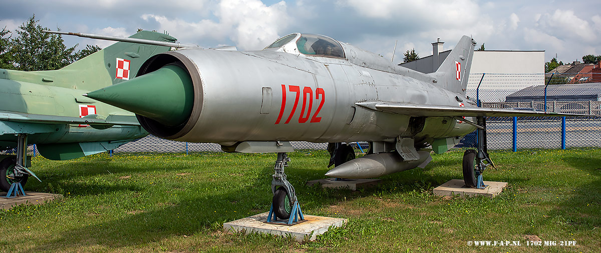 MiG-21-PF  The 1702  c/cn 761702    Dęblin 17-08-2022  