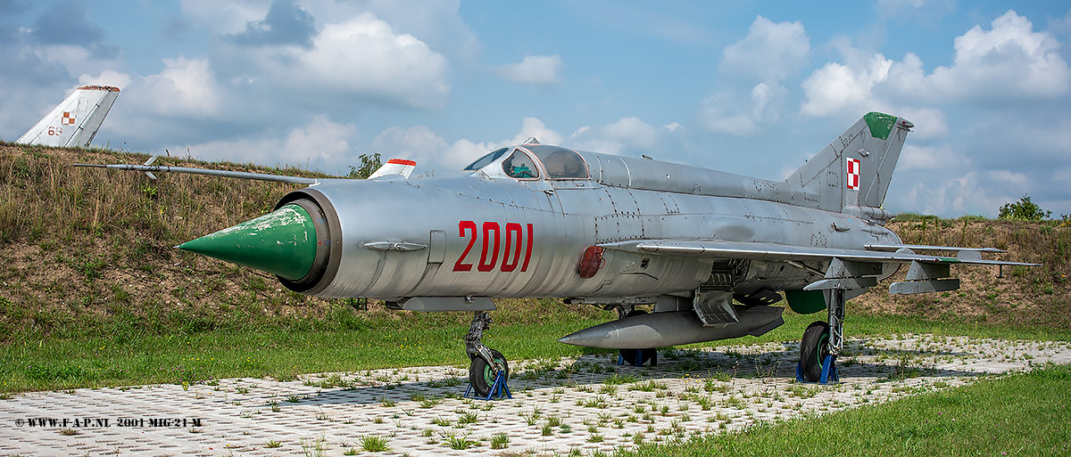 MiG-21-M  the 2001  c/n-962001   Dęblin  17-08-2022 