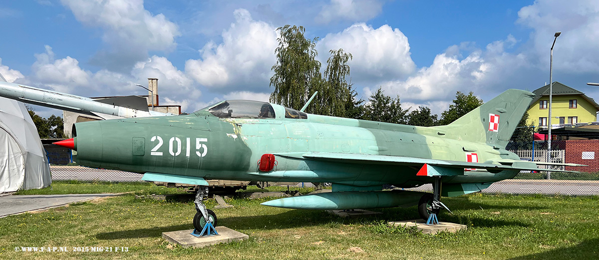 MiG-21-F-13    2015   c/n-742015     2-PLM  At Modlin    Dęblin  17-08-2022 