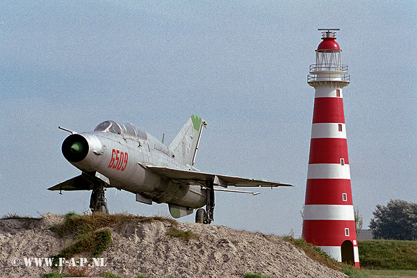  MiG 21 UM  6509  Ex 10-plm Polish AF  Sexbierum now at Twente AB