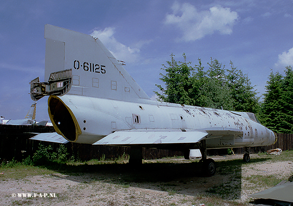 Convair F-102 Delta Dagger 0-561125 c/n 8-10-342 USAF  Hermeskeil 23-07-2021