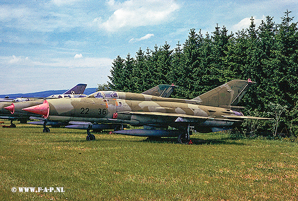 MiG-21 SPS     2036   Ex 889 NVA